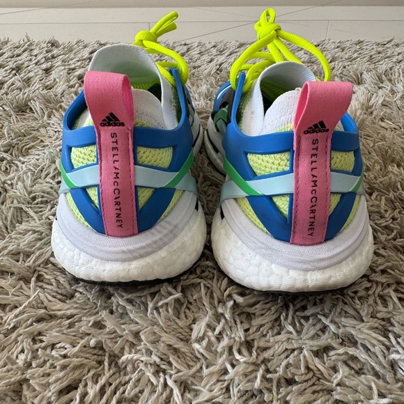 Stella McCartney Kids Blue and Yellow Sneakers - Picture 3 of 6